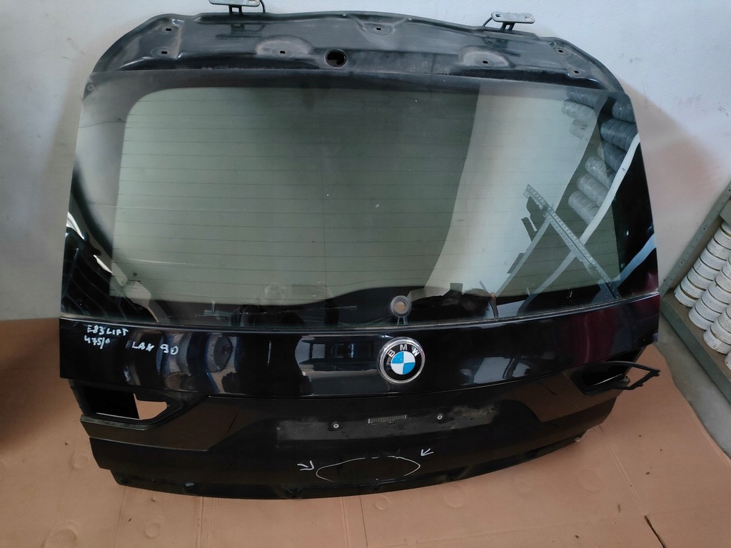 фото №3, Bmw x3 e83 lift крышка багажника black sapphire