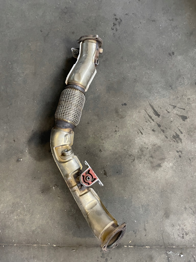 фото №1, Audi a8 d5 труба выхлопная 4n0253350bb