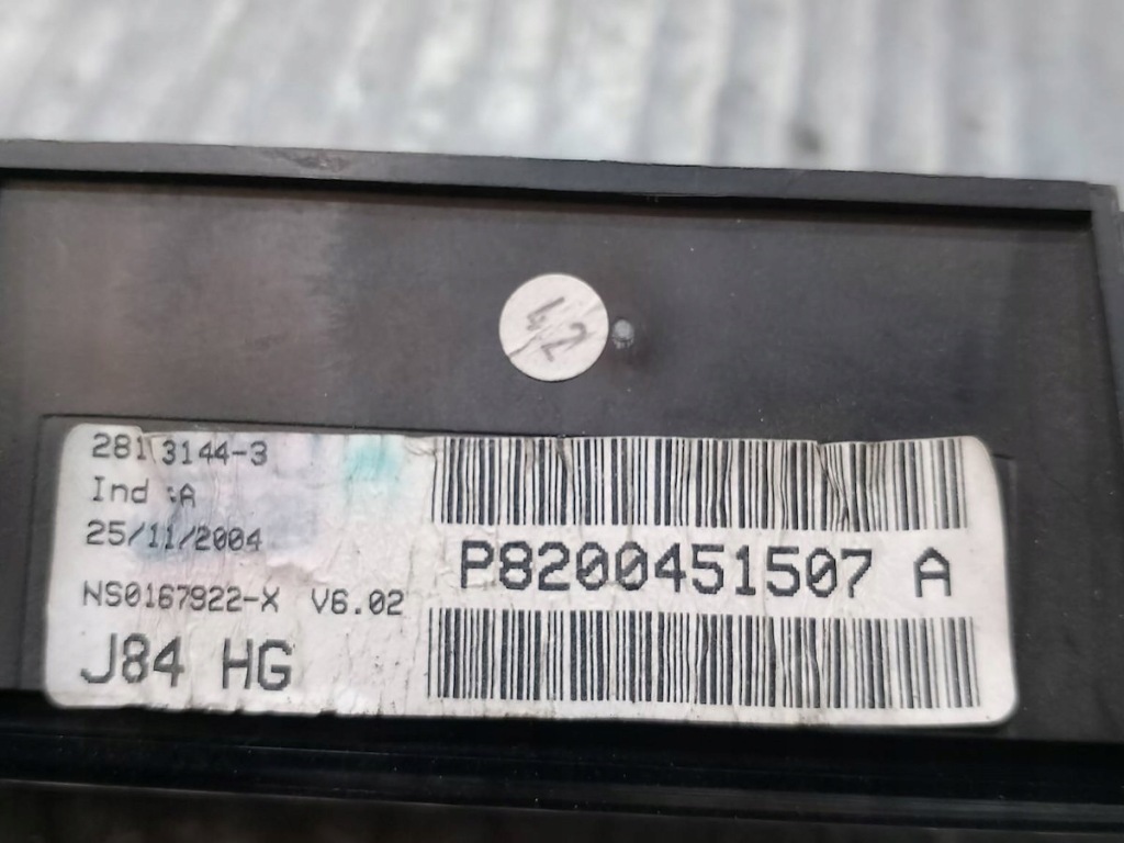 фото №6, Лічильник renault scenic ii 03-09 p8200451507a 1.9 dci