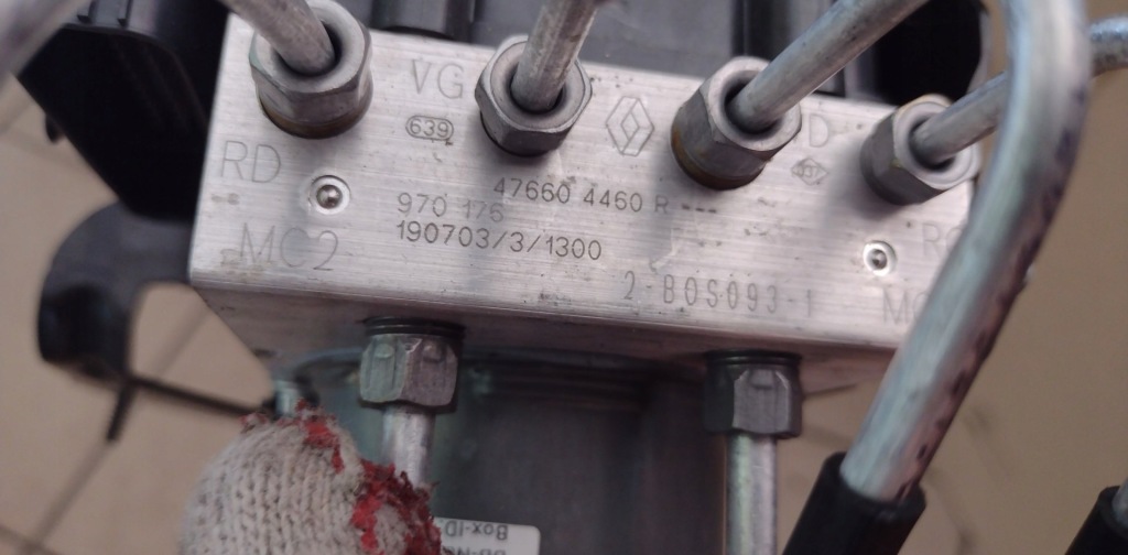 фото №3, Насос блок управления abs renault captur ii 476604460r