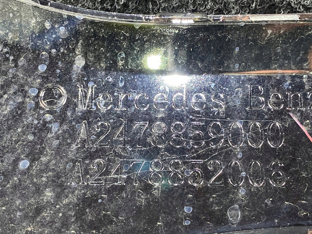 фото №9, Mercedes glb w247 дифузор бампера задня a2478859000