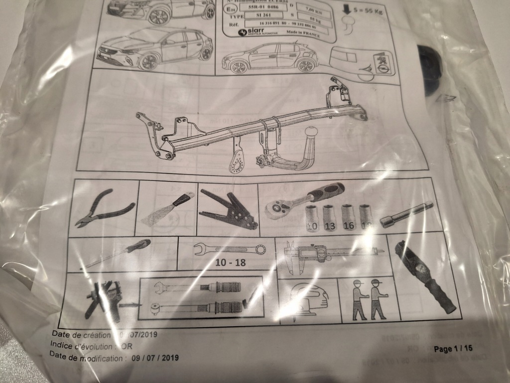 Фаркоп  9823288680 westfalia новый peugeot 208 ii opel corsa f 19- Недорого