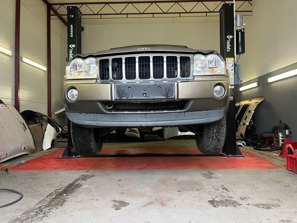 фото №15, Jeep grand cherokee wk wh бампер оригинал kpl idealny