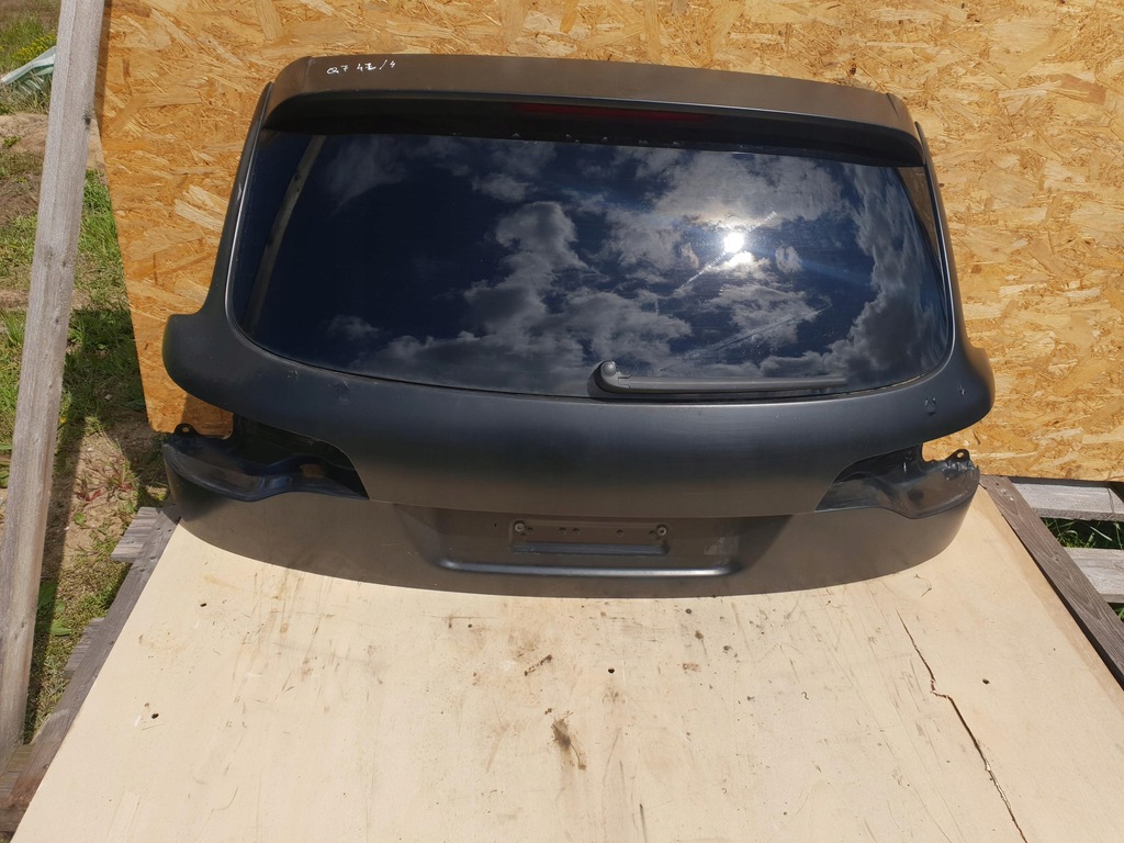 фото №10, Крышка багажника багажника audi q7 4l обклеена