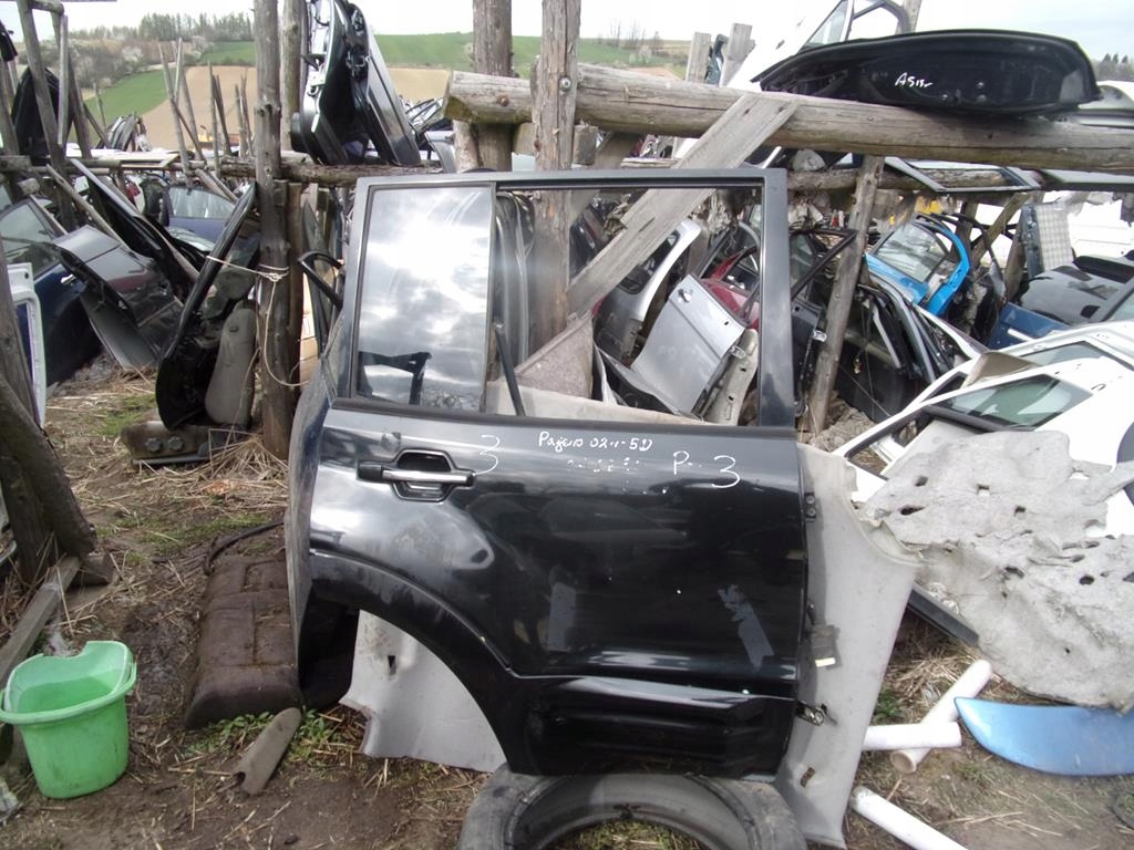 фото №6, Дверь pajero iii 5d задняя