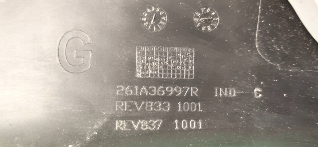 Купить Уголок бампера передний перед dacia lodgy 261a36997r