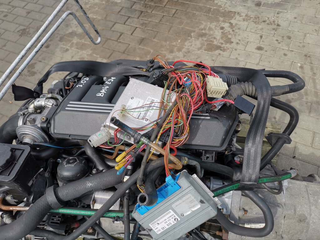 фото №9, Двигатель kompletny swap + коробка передач передач bmw 5 e39 530d 3.0 d m57