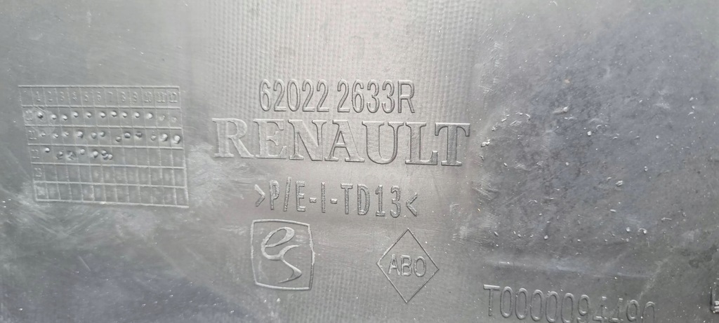 фото №14, Dacia dokker 2012- бампер перед оригинал c173