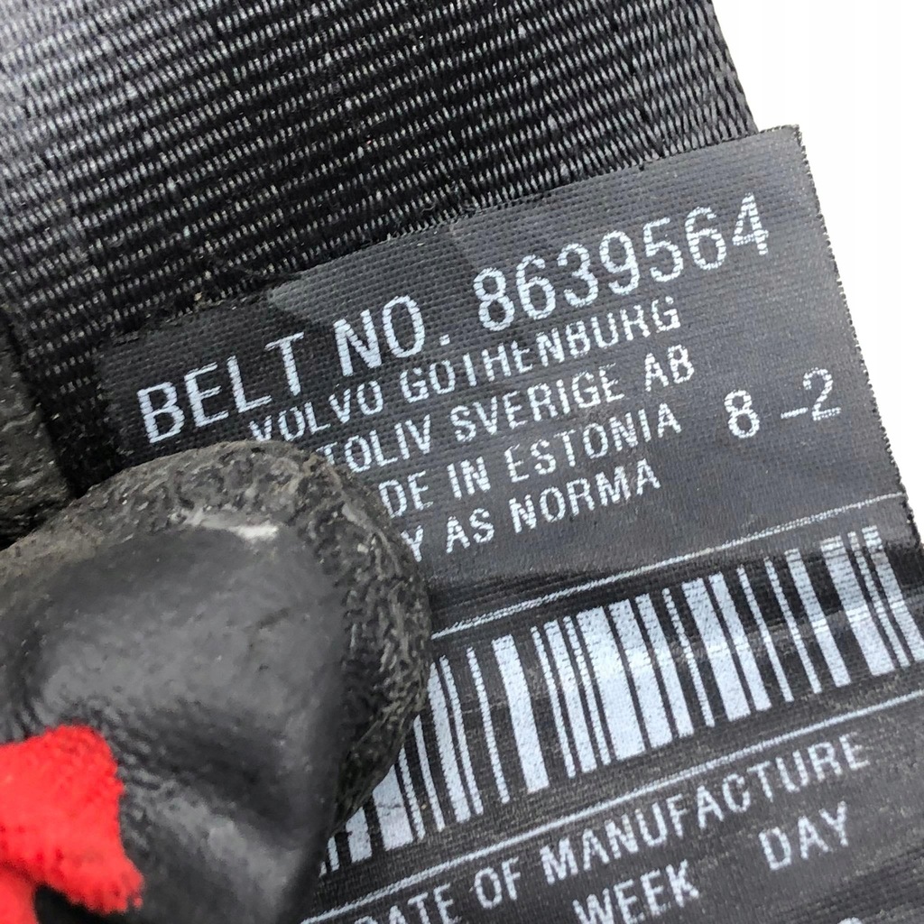 фото №3, Pas безопасности левый задняя c70 ii