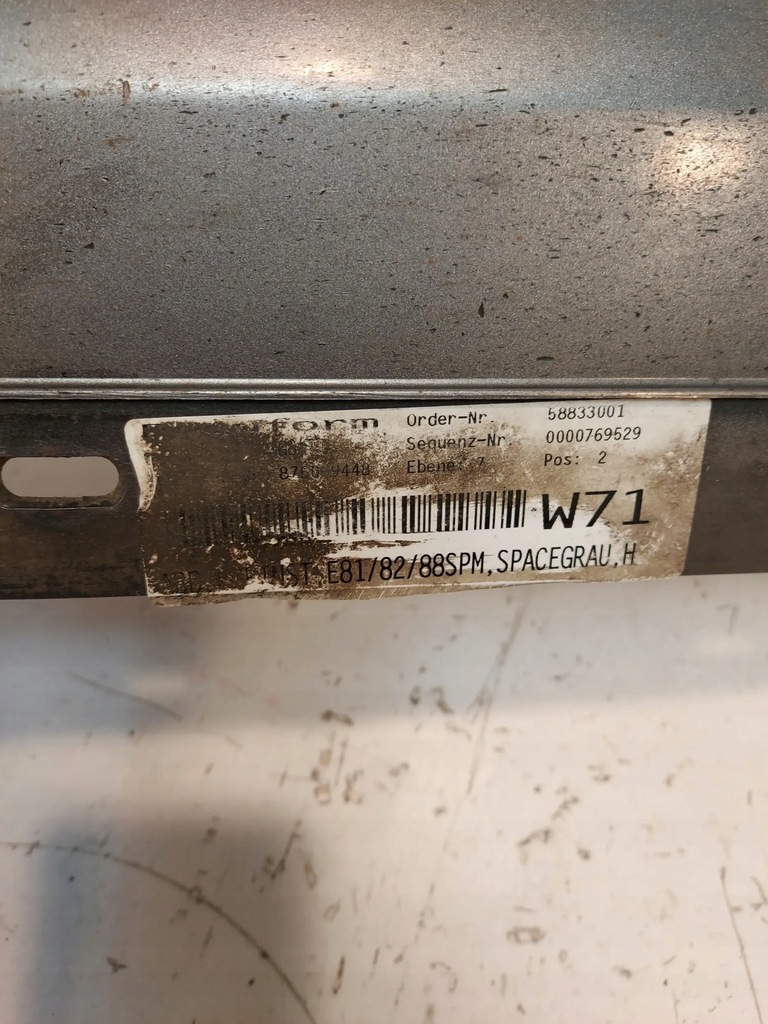 фото №11, Bmw 1 e81 e82 e88 m набор молдинг порог левая