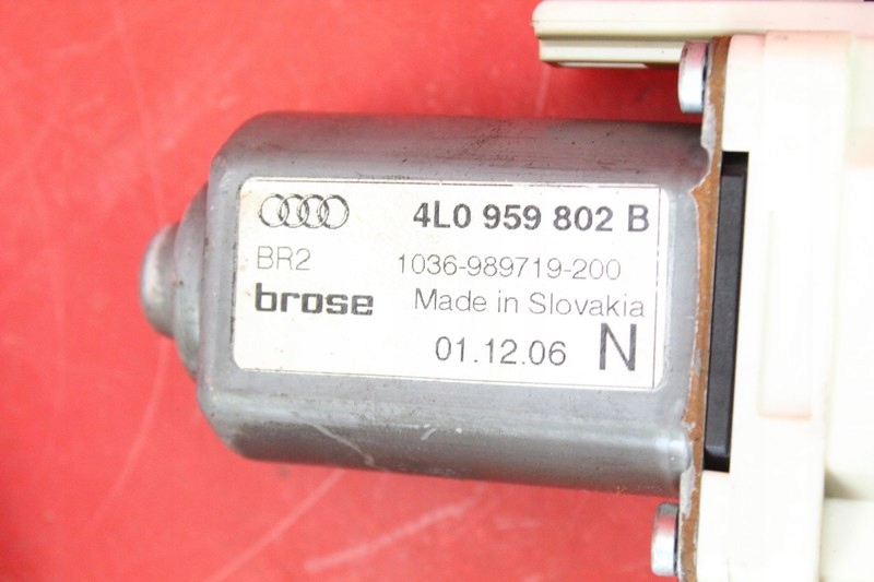 фото №13, Подъемник стекло правый задняя 4l0959802b audi q7 4l 05-09