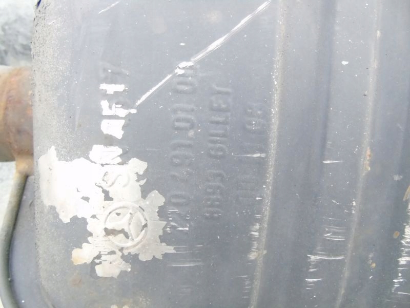 фото №6, Mercedes sklasa w220 3.2 cdi выхлоп гаситель гаситель