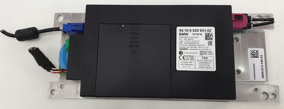 фото №1, Модуль блок управления telematik bmw 5 lci f10 6820931