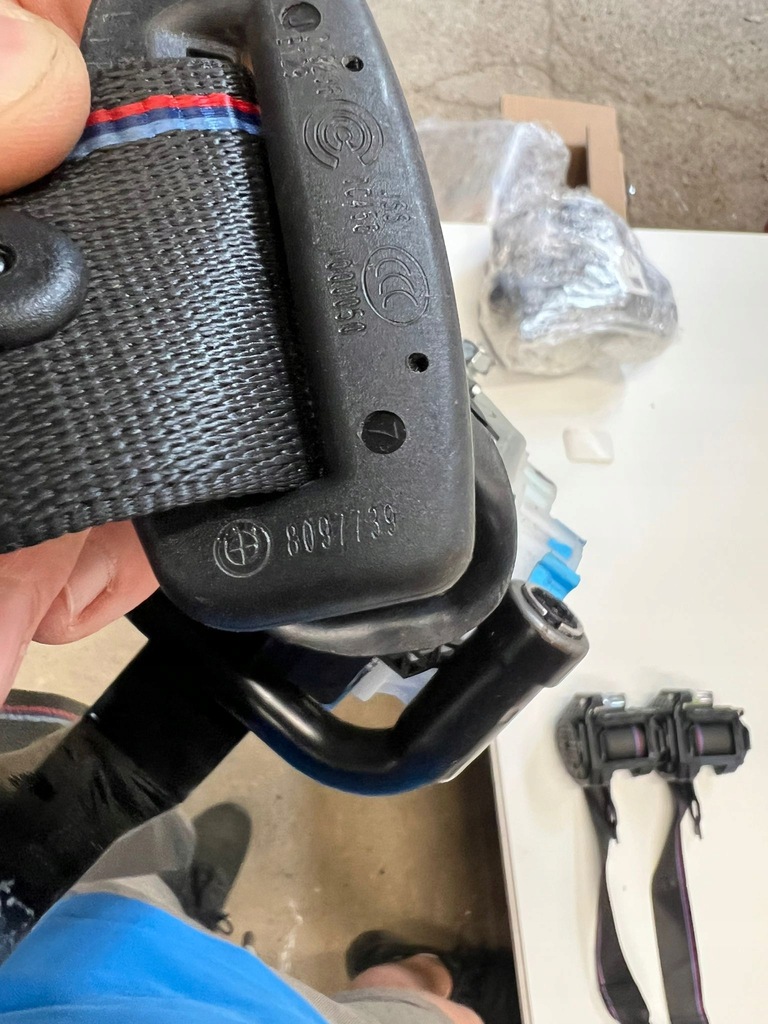 фото №8, Bmw g22 ремені безпеки оригінал 4x