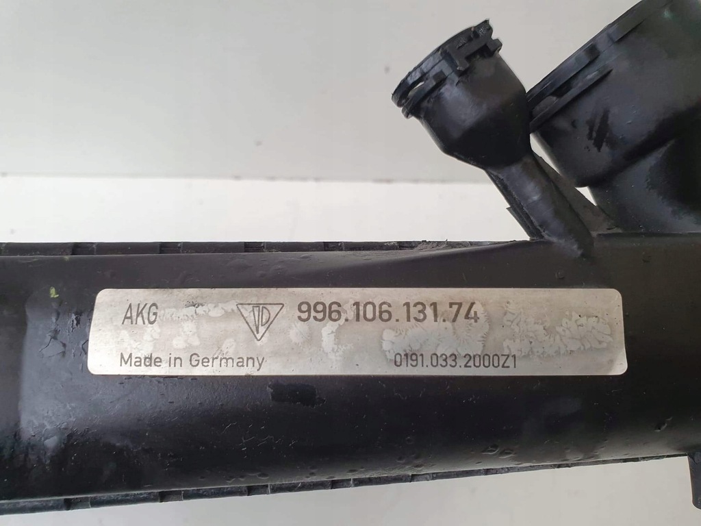 фото №6, Радиатор wody porsche 996 997 turbo carrera 4s левая