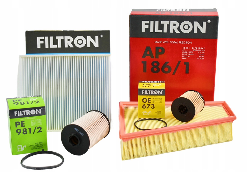 фото №1, Filtron набор фильтров ford mondeo 4 2.0tdci -2012