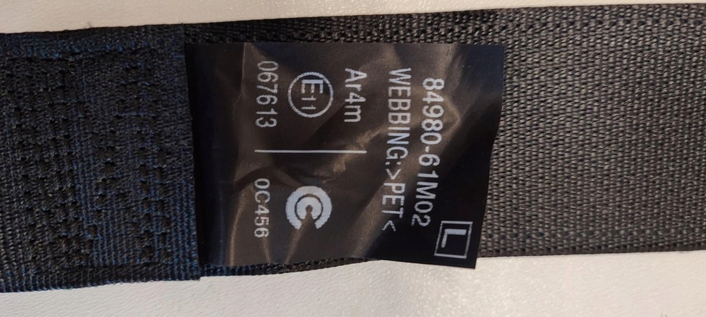 фото №5, Suzuki sx4 s-cross pas безопасность левый задняя 84980-61m02