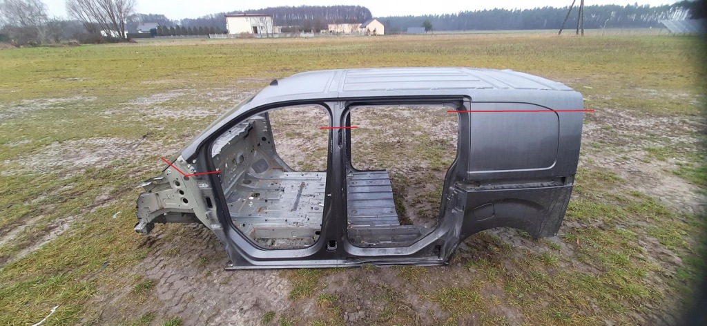 фото №4, Крыша четверть długie стойки peugeot expert iii lak.evl