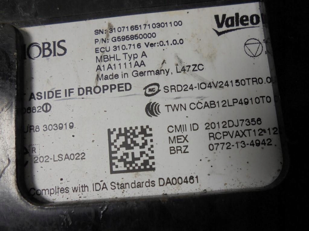 фото №8, Датчик мертвого pola модуль радар лівий 95811-g5000 g5958-79100 kia niro 17r