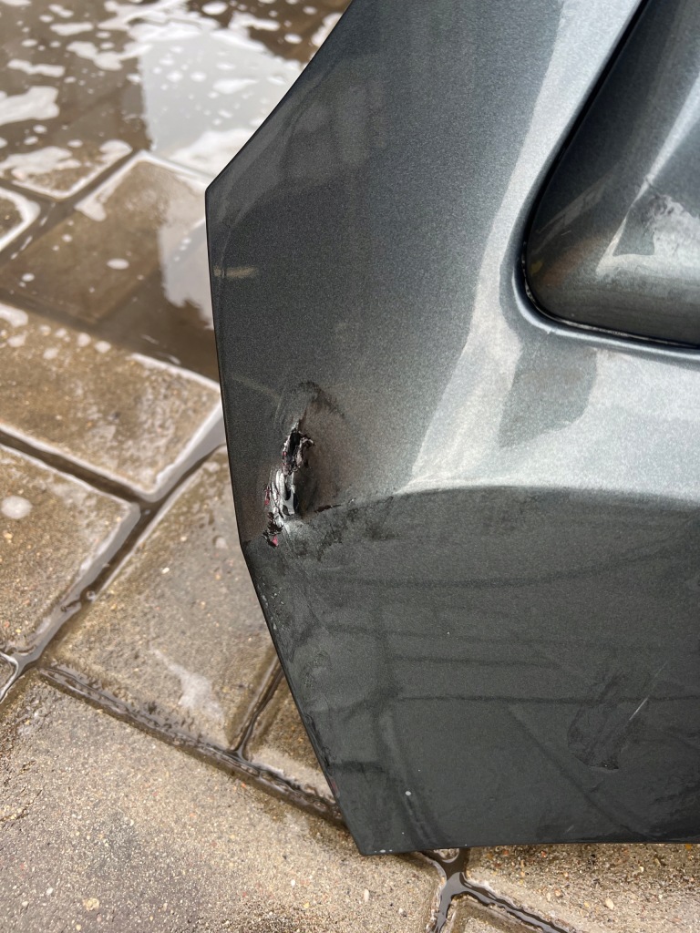 Peugeot 308 рестайлинг  бампер перед передний комплектный  szary ktp Цена