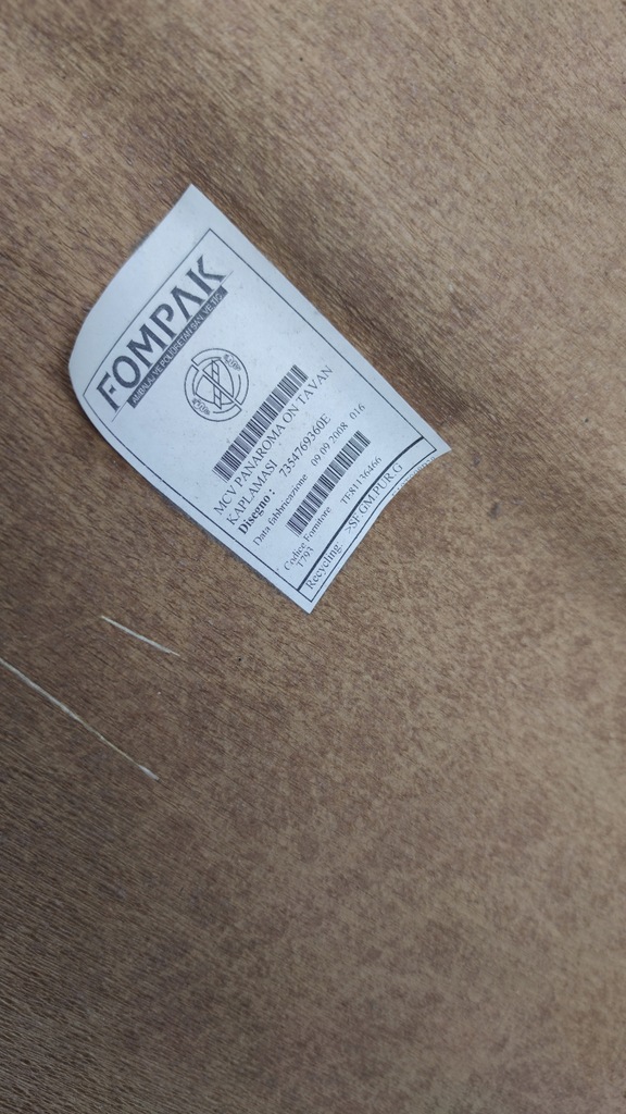 фото №13, Потолок потолок обивка крыша fiat fiorino qubo citroen nemo combi 2007-