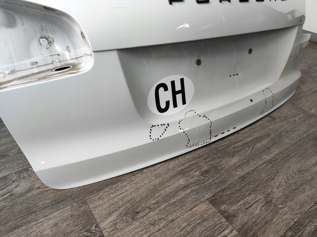 фото №9, Крышка багажника задняя porsche cayenne 7p lift 2014-2017