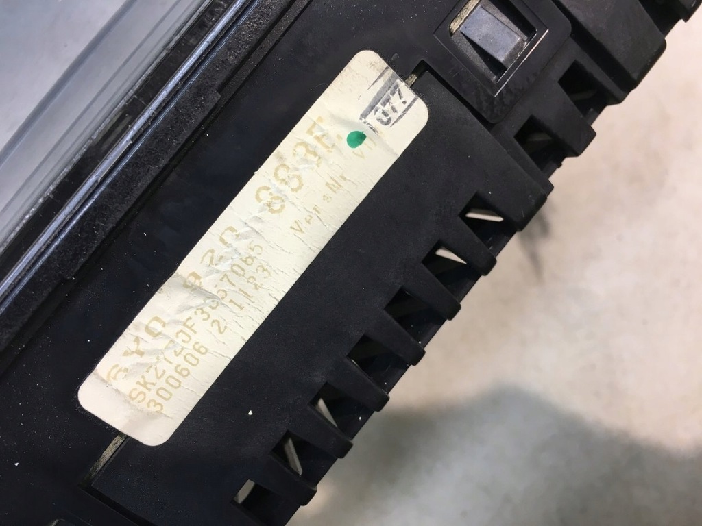 фото №6, Лічильник прилади skoda fabia i 1.4 tdi 6y0920883e