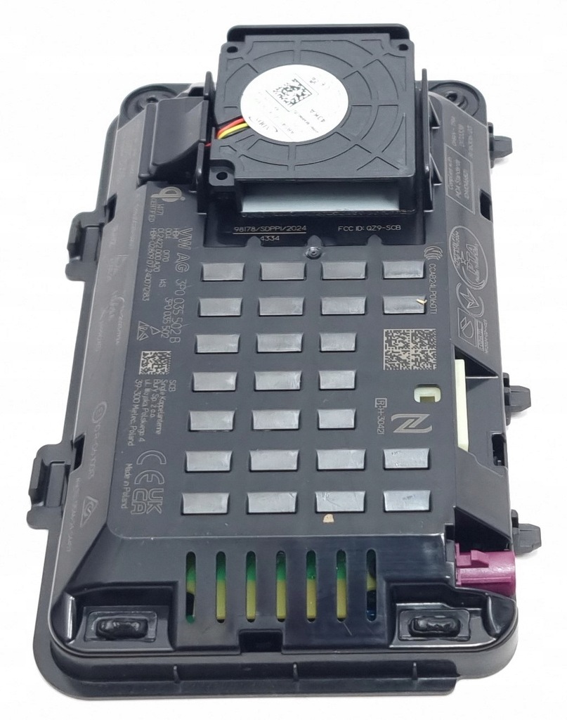 фото №9, Зарядное устройство телефона индукционная audi vw skoda 3p0035502b