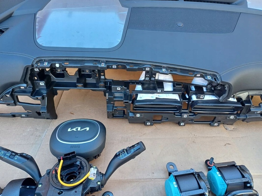 фото №9, Air bag подушки безопасности воздушные приборная панель консоль kia sorento iv lift 24+ оригинал