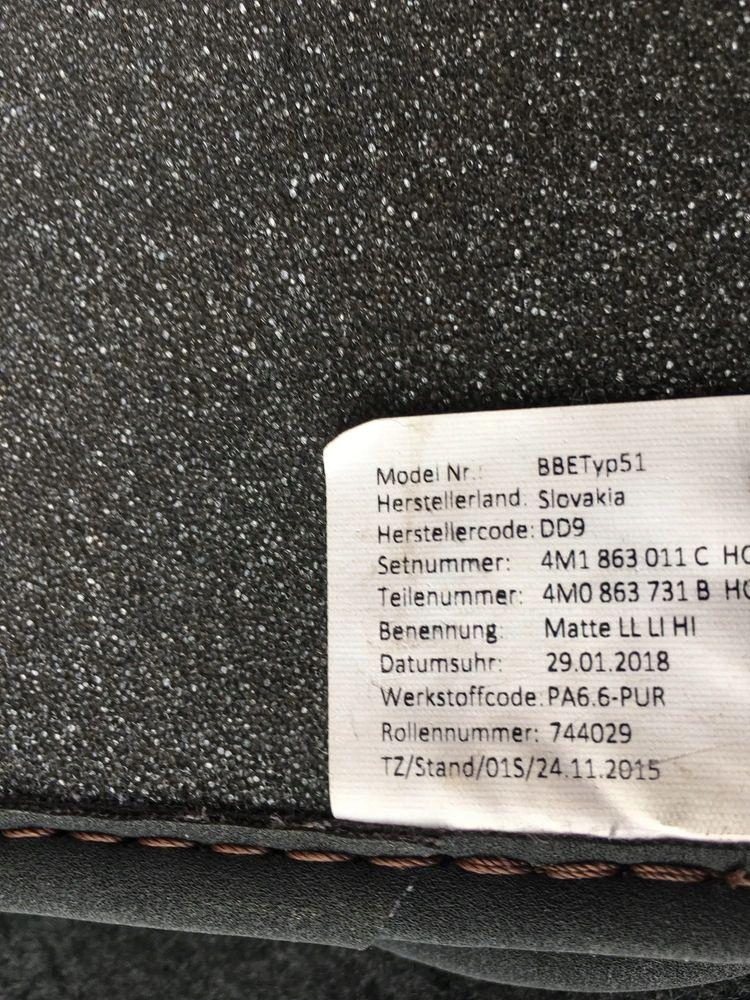 фото №10, Audi q7 4m s-line коврики велюровые 2018r