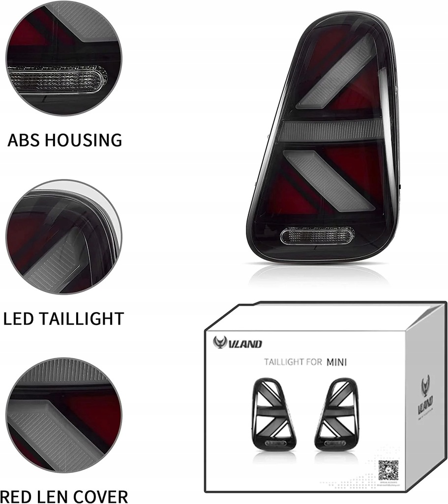 фото №14, Модуль света задних led do mini cooper r50 r52 r53 hatch cabrio 2001-2008