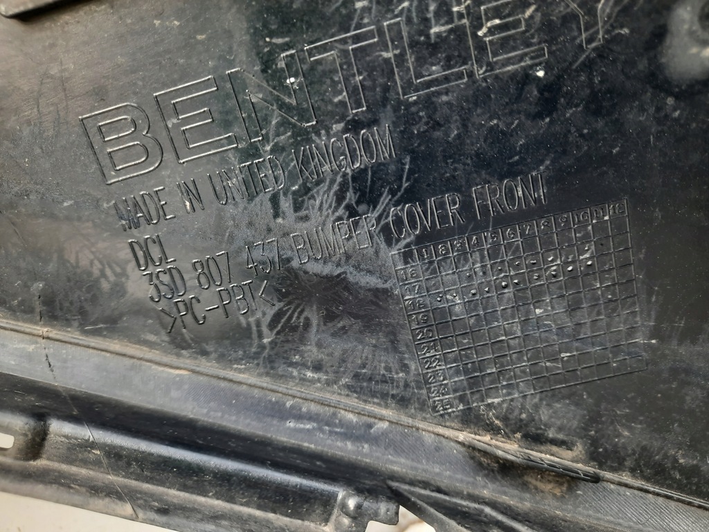 фото №7, Bentley continental gt 18- бампер передний oryg!