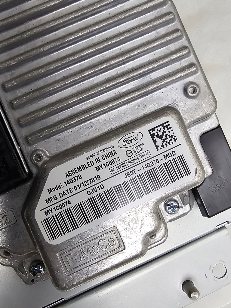 фото №3, Дисплей экран радио navi навигации ford ranger модуль синхронизация 3