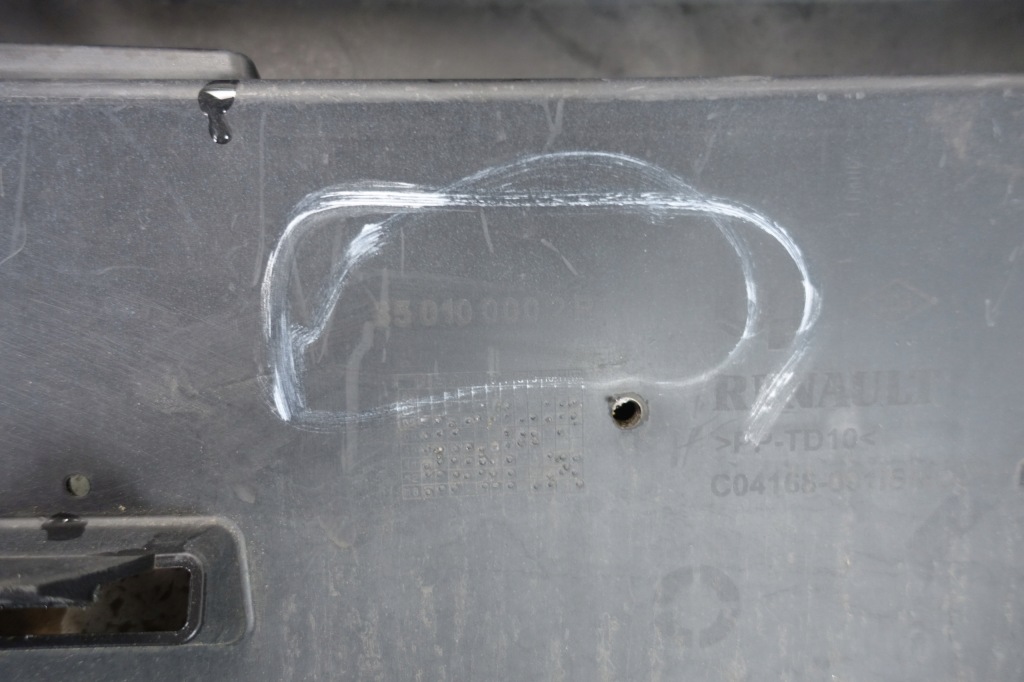 фото №11, Renault laguna iii coupe бампер задняя задний 850100002r