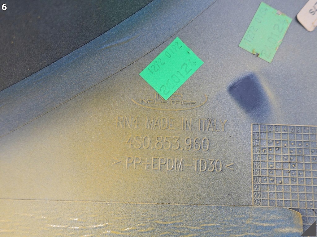 фото №7, Audi r8 ii 4s0 защита стойка b обшивка накладка молдинг правая порог