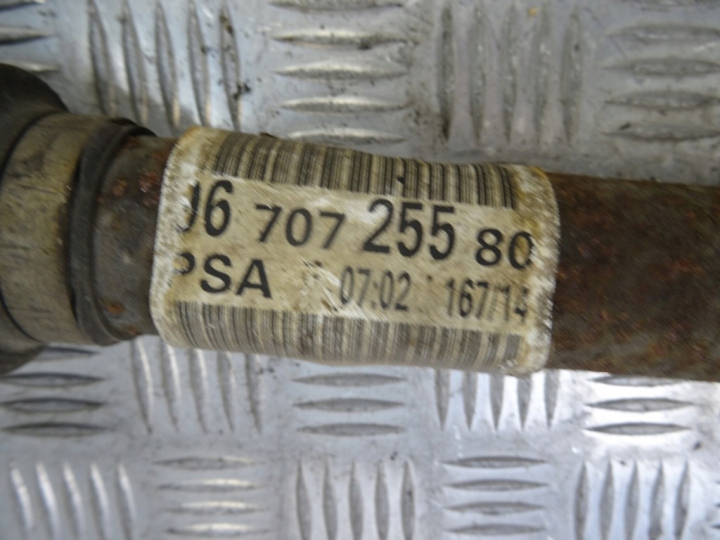 фото №6, Peugeot 308 ii t9 приводной вал правая 9670725580 1.6 ehdi