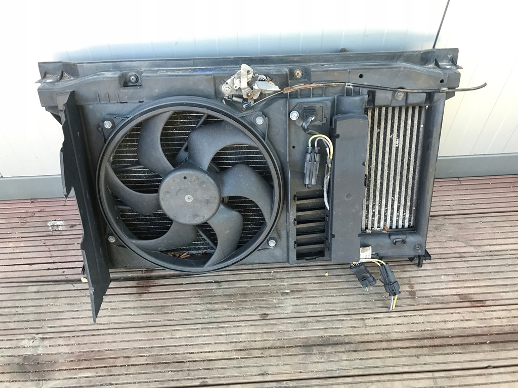 фото №5, Радиатор вентилятор комплект peugeot 307 1.6 hdi