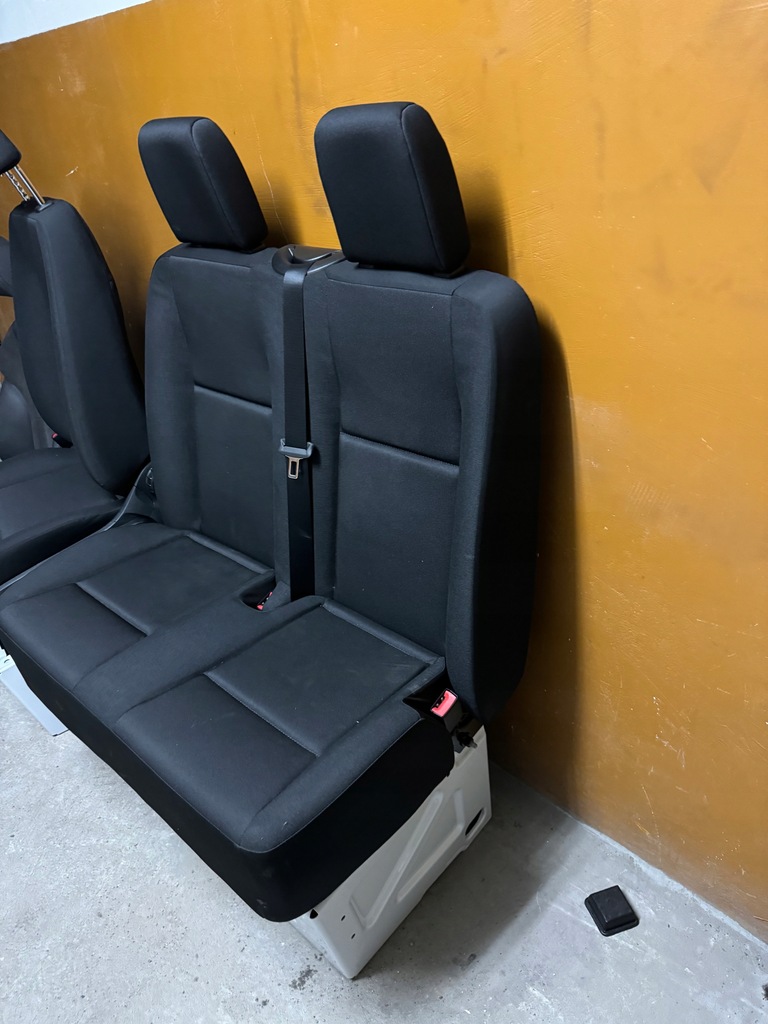 фото №10, Сиденье сиденья комплект sprinter w910 w907 водителя пассажира 2+1 idealne