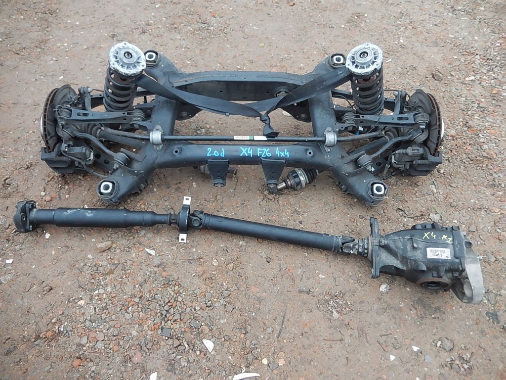 фото №1, Задняя oś балка подвеска bmw x4 f26 2.0d x-drive