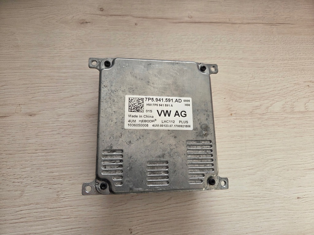 фото №1, Vw audi skoda перетворювач модуль led 7p5941591ad