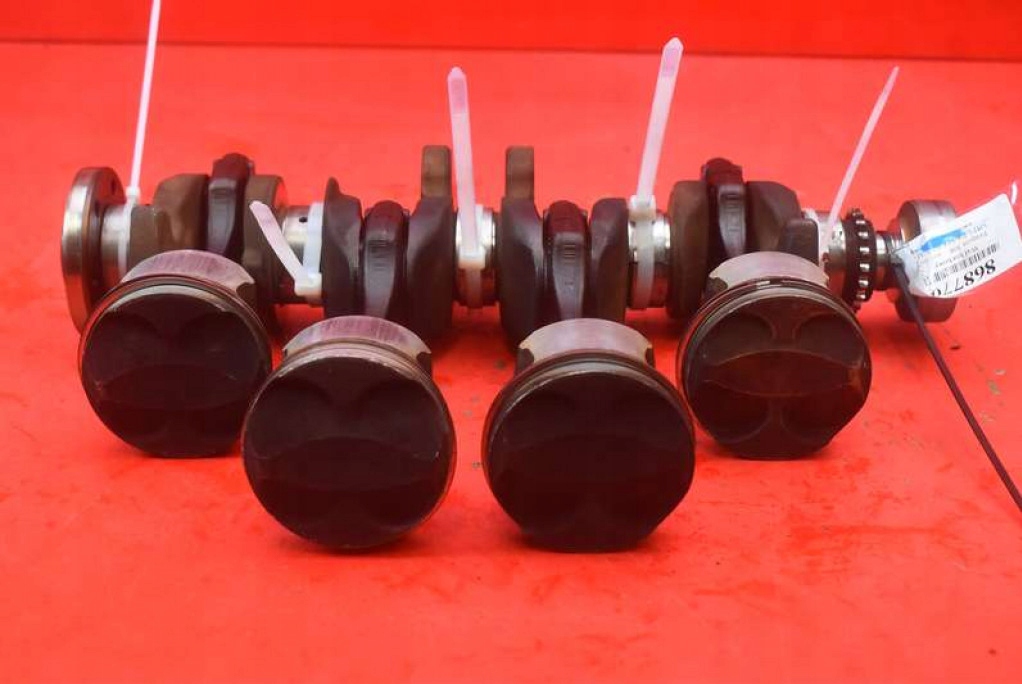 фото №11, Wał колінчастий поршні вкладиші mbgu30 peugeot 308 1 i t7 1.4 vti 95 km 07-11