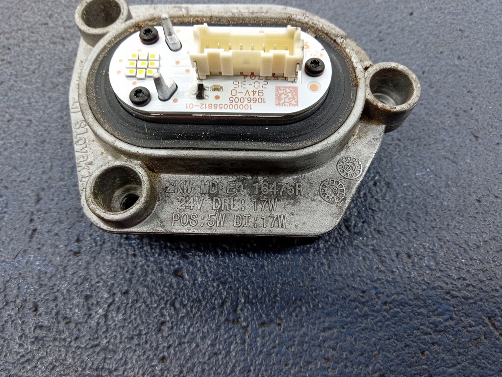 фото №4, Man tgx ii 20- модуль led jeż правий md e9 16475r