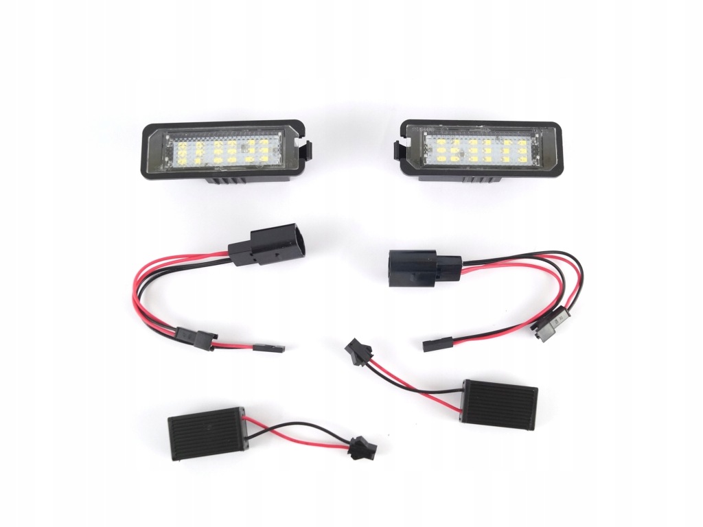 фото №1, Фонари led номерного знака регистрационный vw passat b7