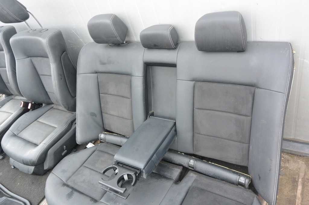 фото №10, Mercedes w212 сиденья заднее сиденье alcantara кожа sedan