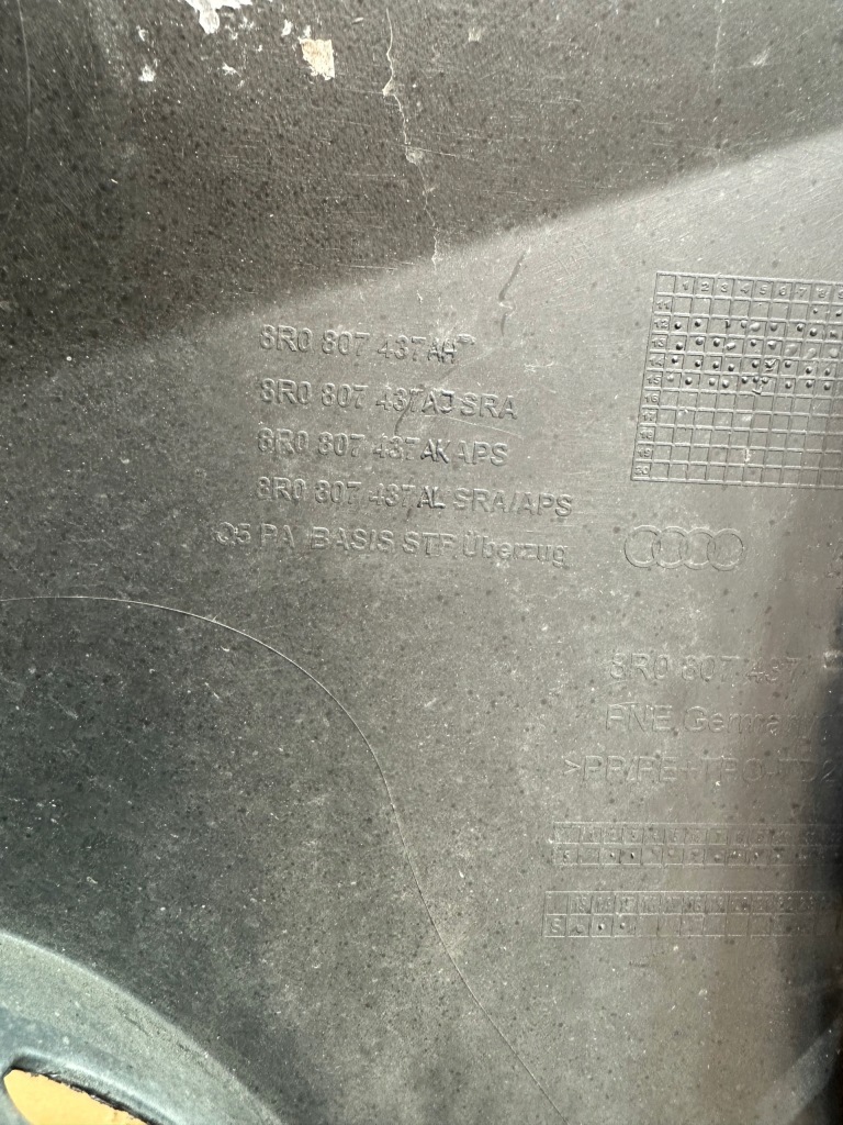 Audi q5 lift 8r0 12-17r бампер передний перед Киев