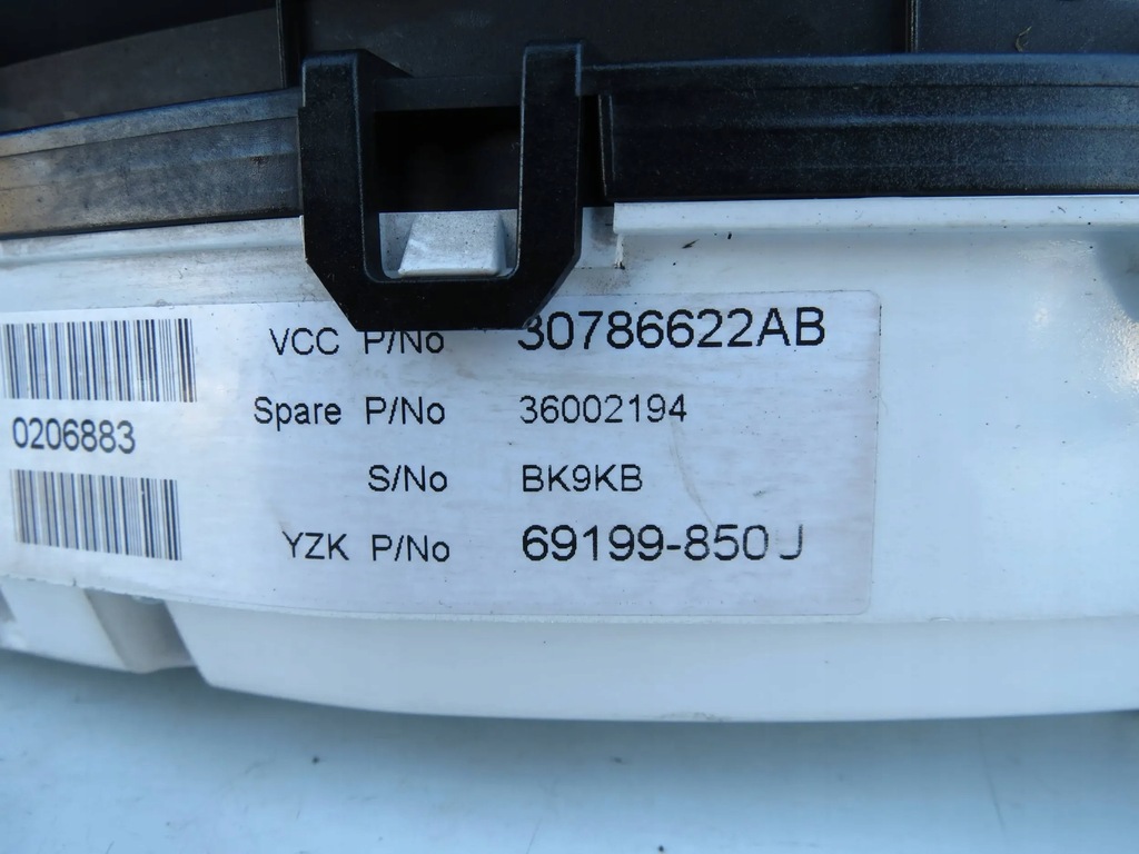 фото №11, Лічильник прилади спідометр europa eu 30786622 volvo v70 iii 2.0b