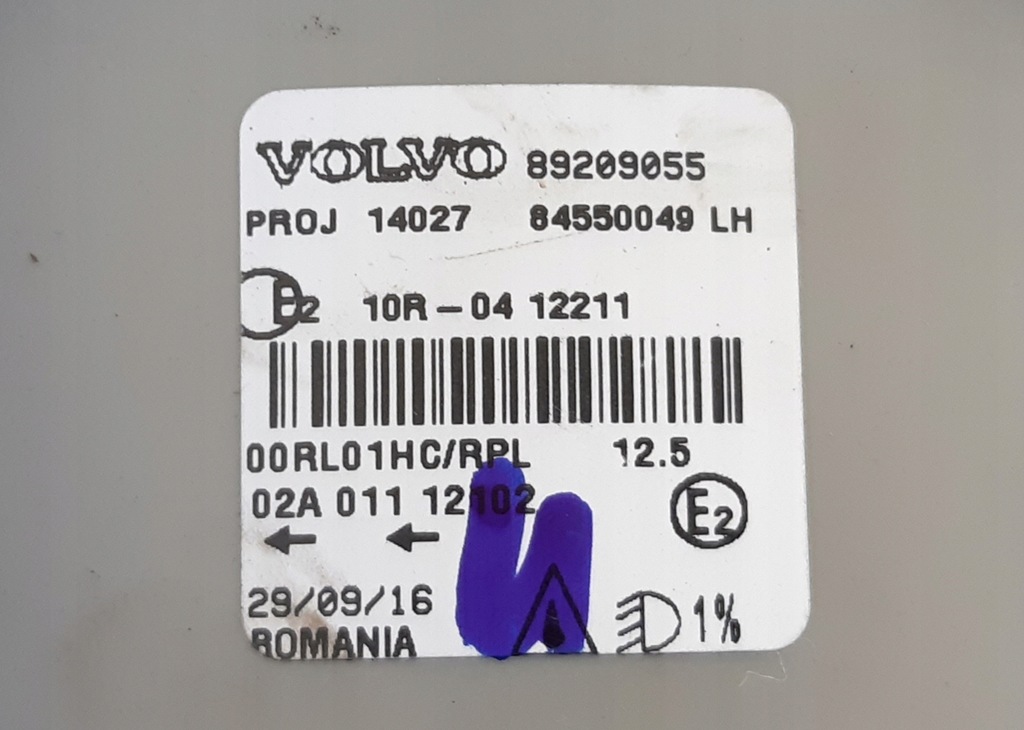 фото №3, Новий оригінальний фара лампа led volvo fl fe