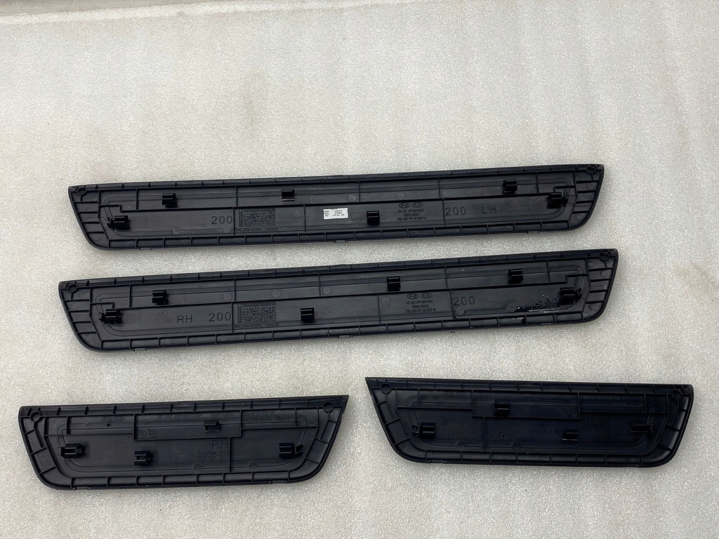 фото №10, Kia niro 2022 комплект набор молдинг порог внутренних