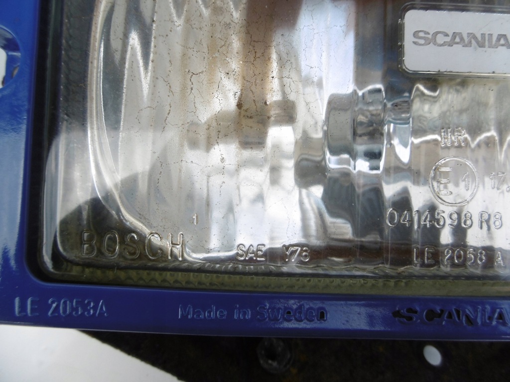 фото №12, Противотуманная фара лампа противотуманная scania r