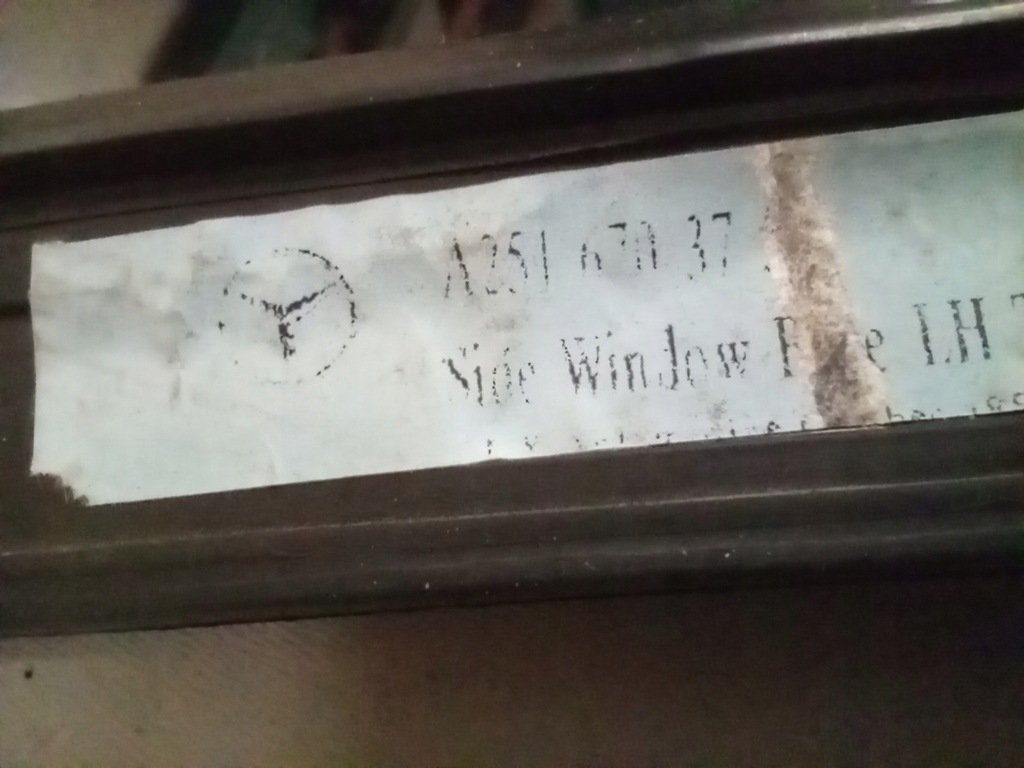 фото №5, Стекло кузовная треугольник левая задняя mercedes r w251